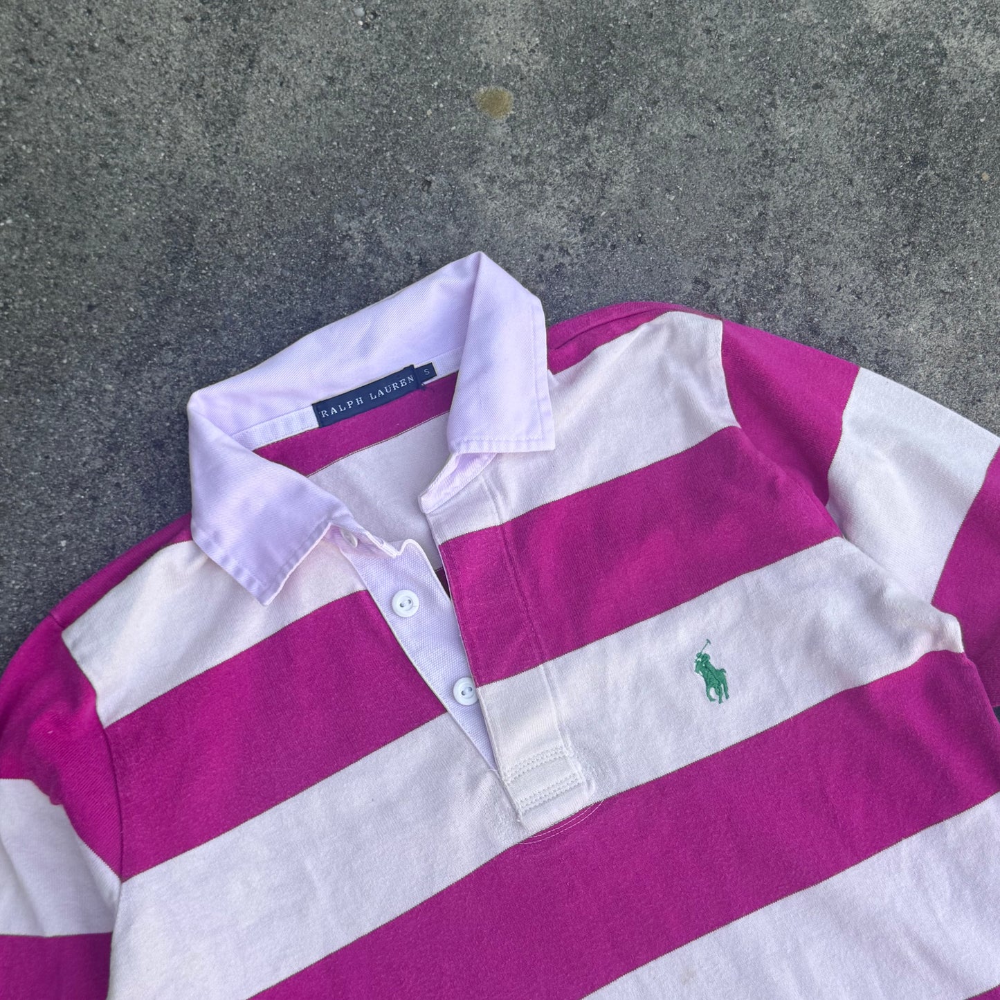 Polo Ralph Lauren striped longsleeve poloshirt