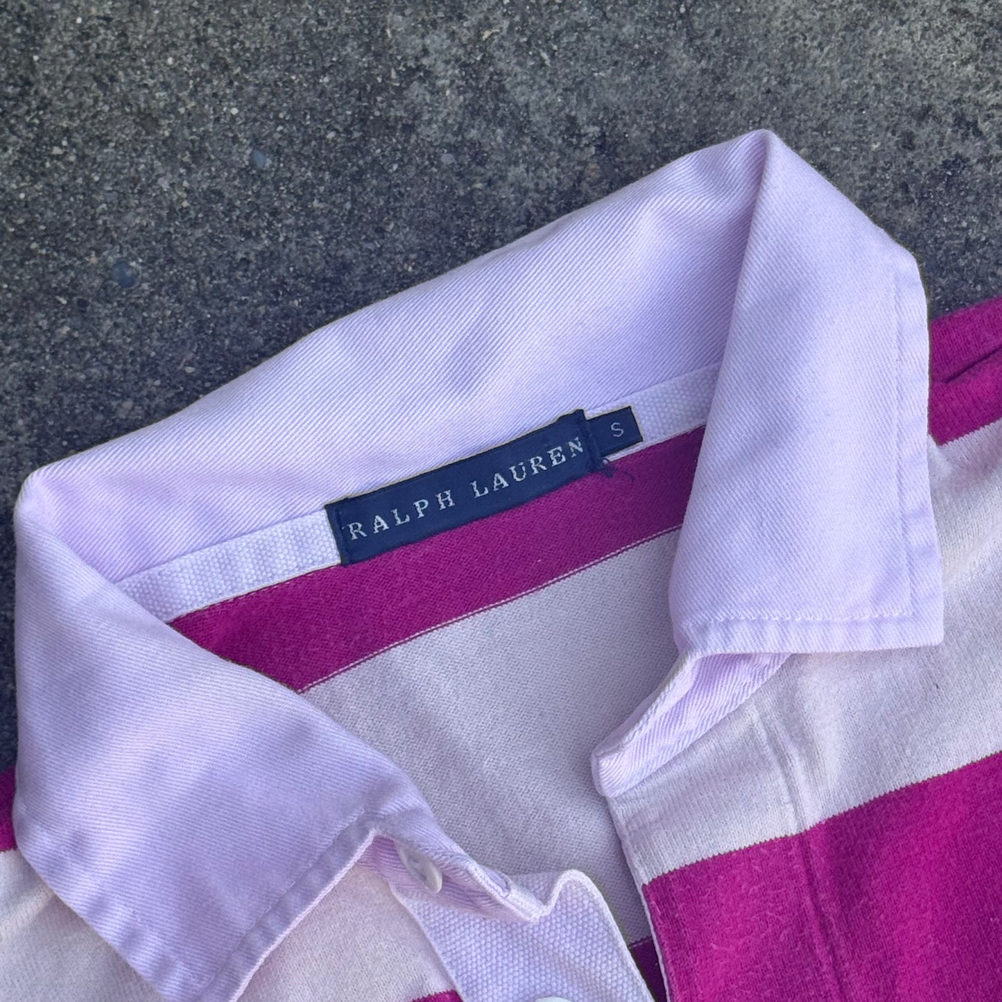 Polo Ralph Lauren striped longsleeve poloshirt