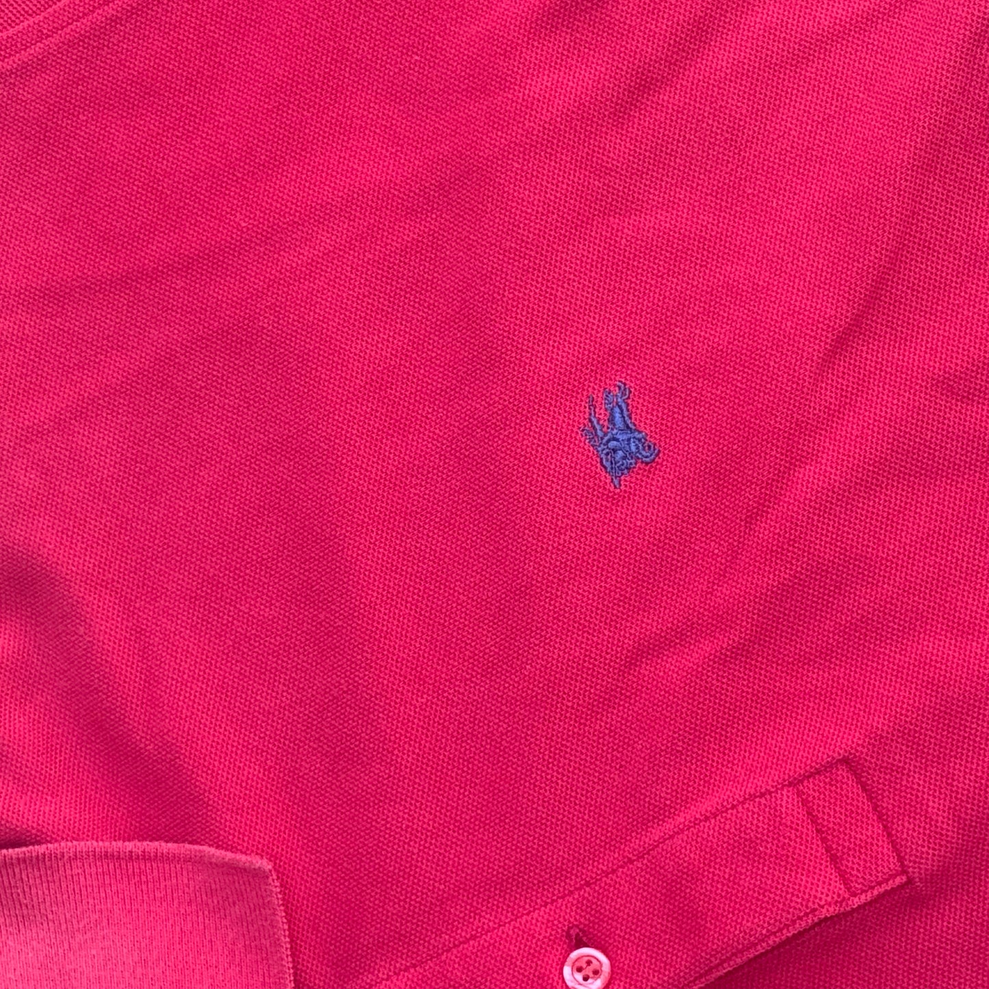 Burberry’s of London vintage red poloshirt