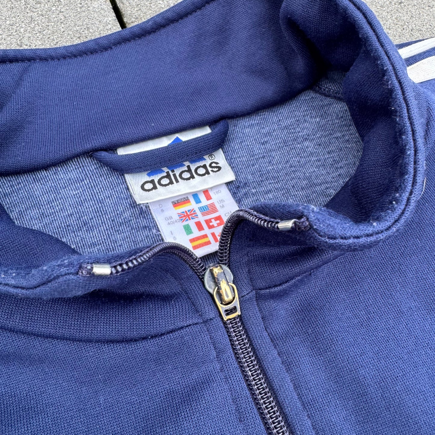 Vintage Adidas retro 90s track jacket