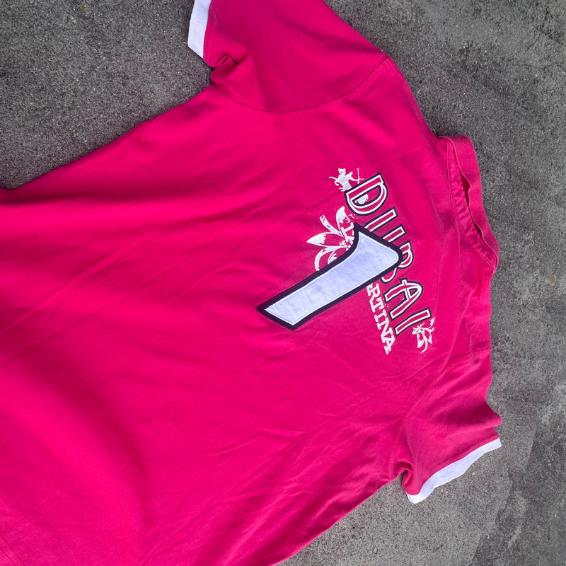 Detailansicht: Sourced limited accessories and clothes La Martina Dubai Polo Tour shirt – Logo, Nähte oder Material