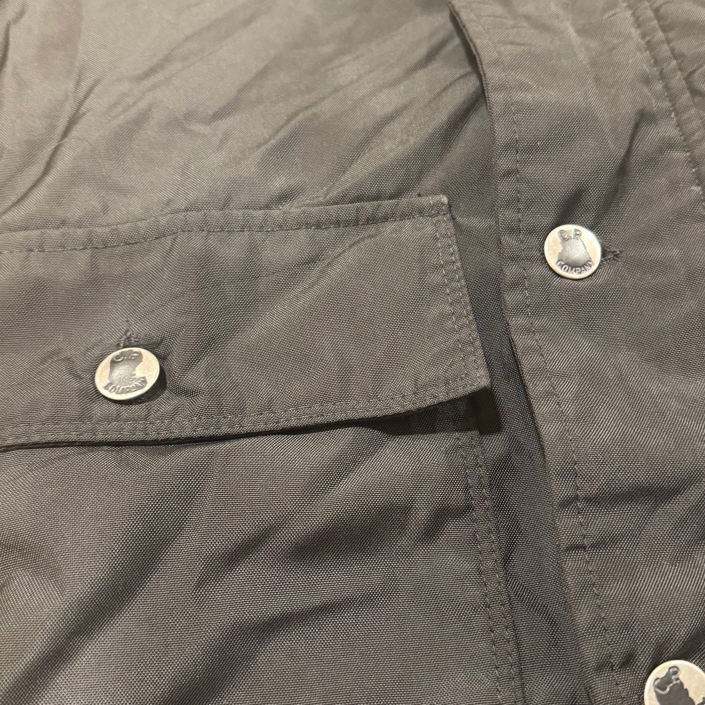 CP Company black transitional jacket