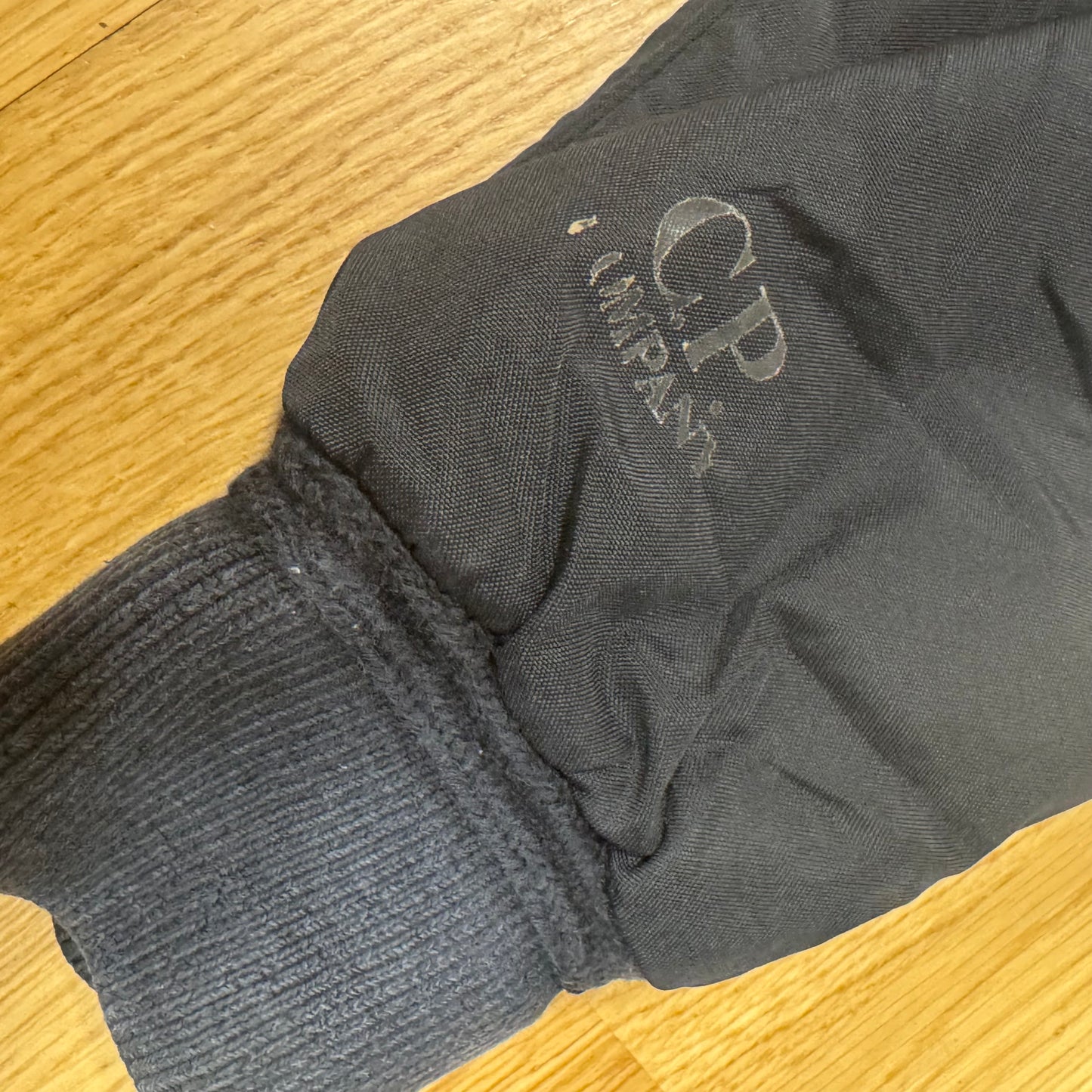 CP Company black transitional jacket