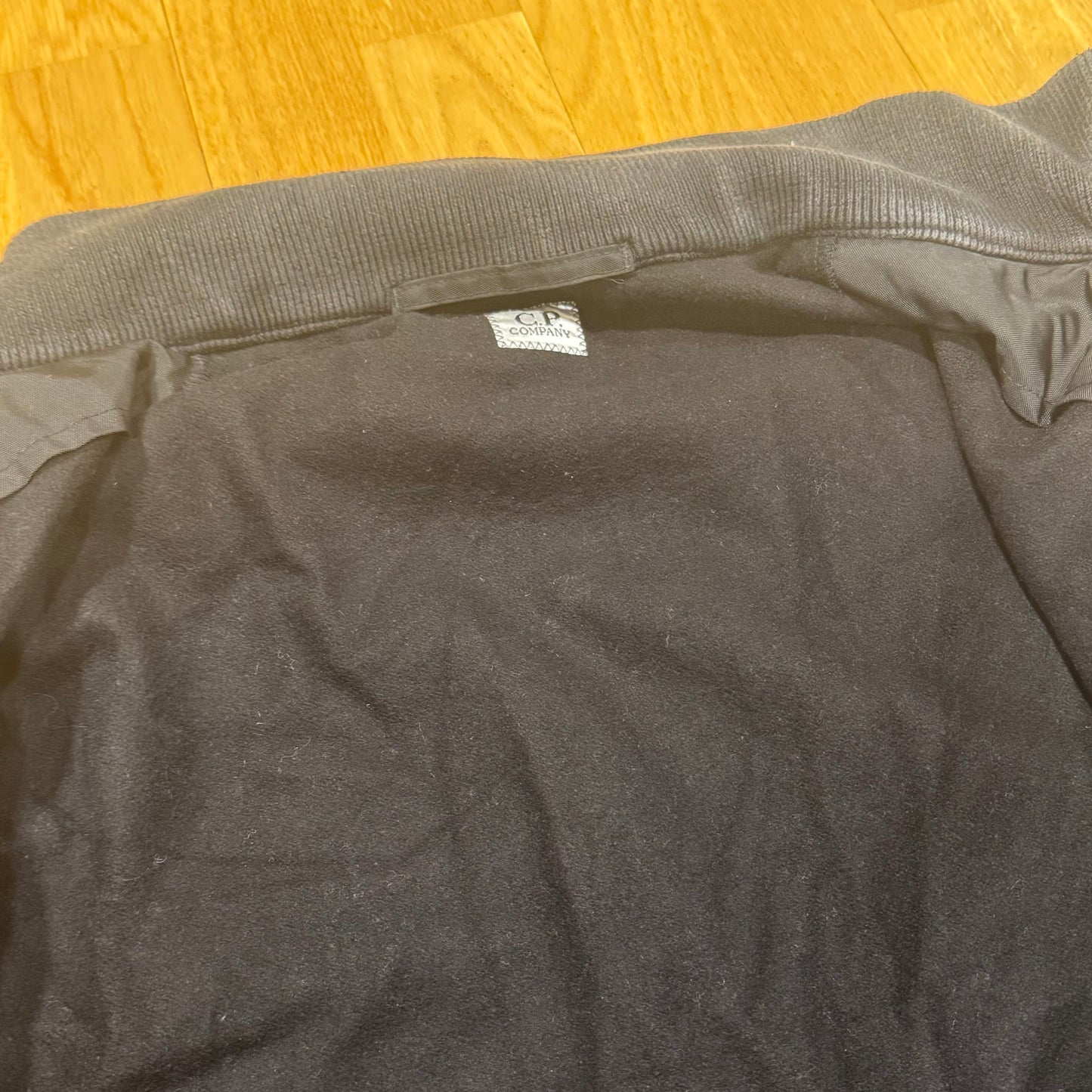 CP Company black transitional jacket