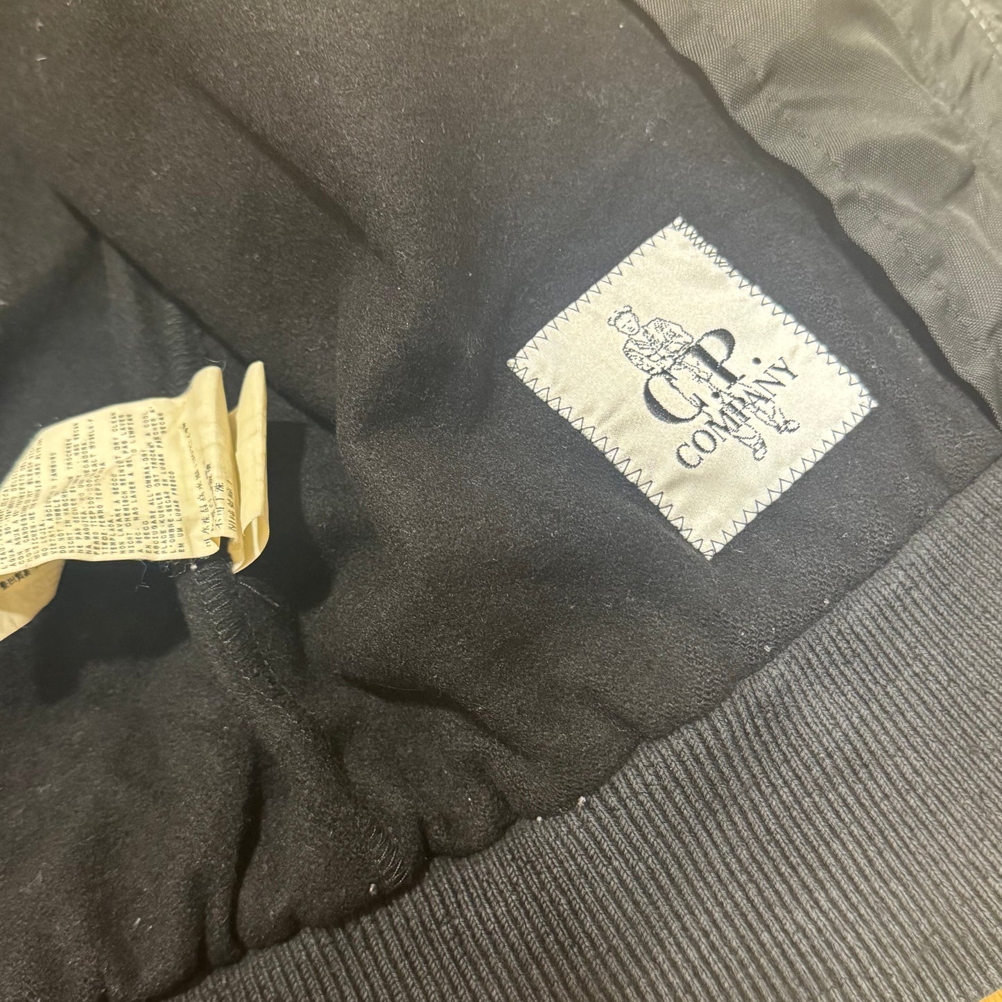 CP Company black transitional jacket
