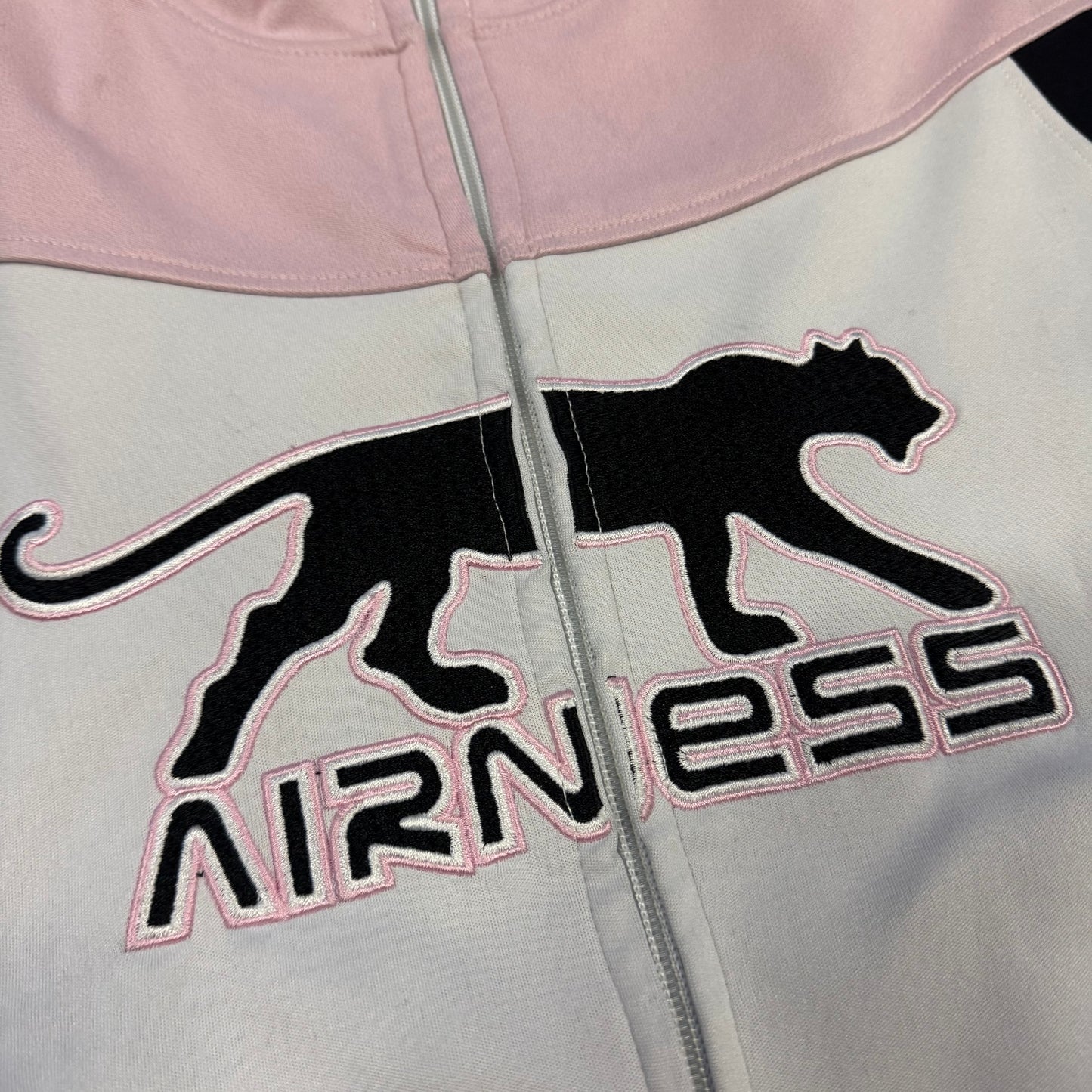 Vintage Airness womens pink track jacket