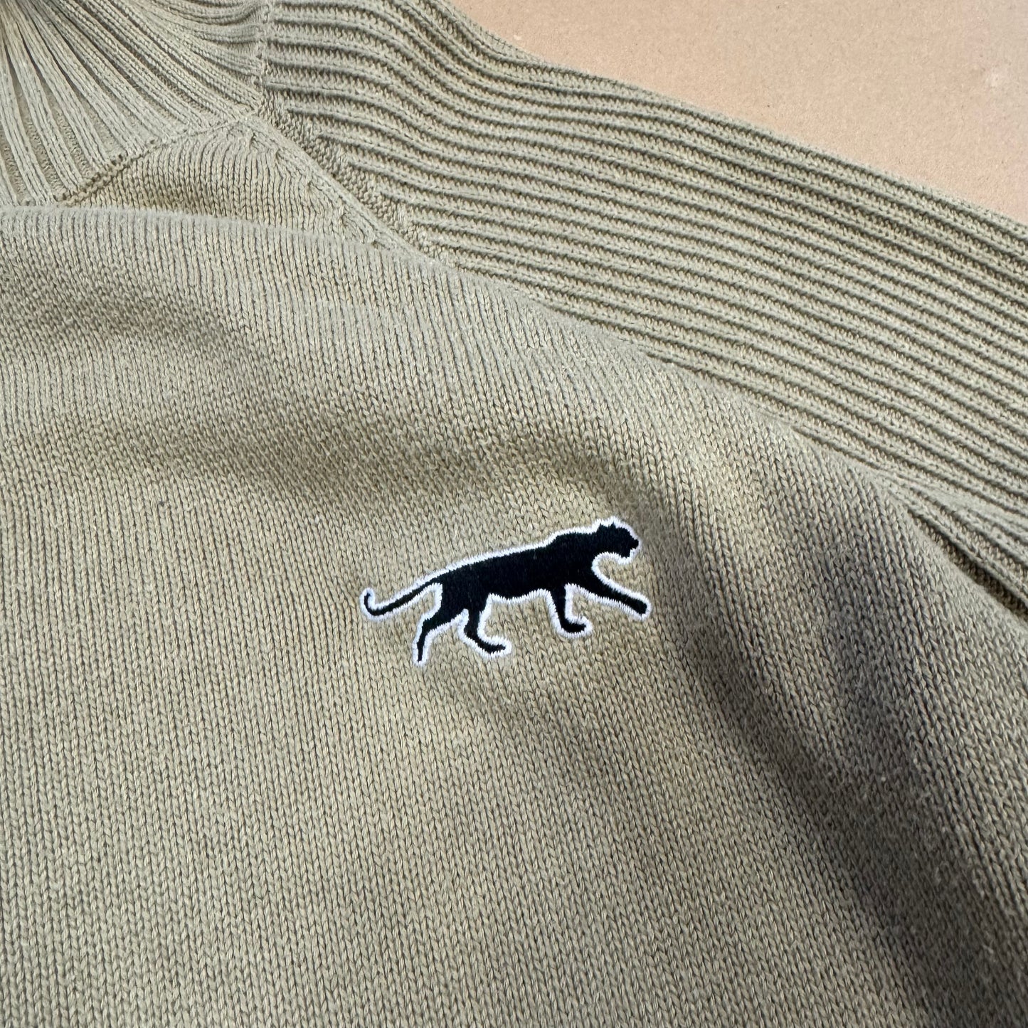 Vintage Airness beige knitted jacket