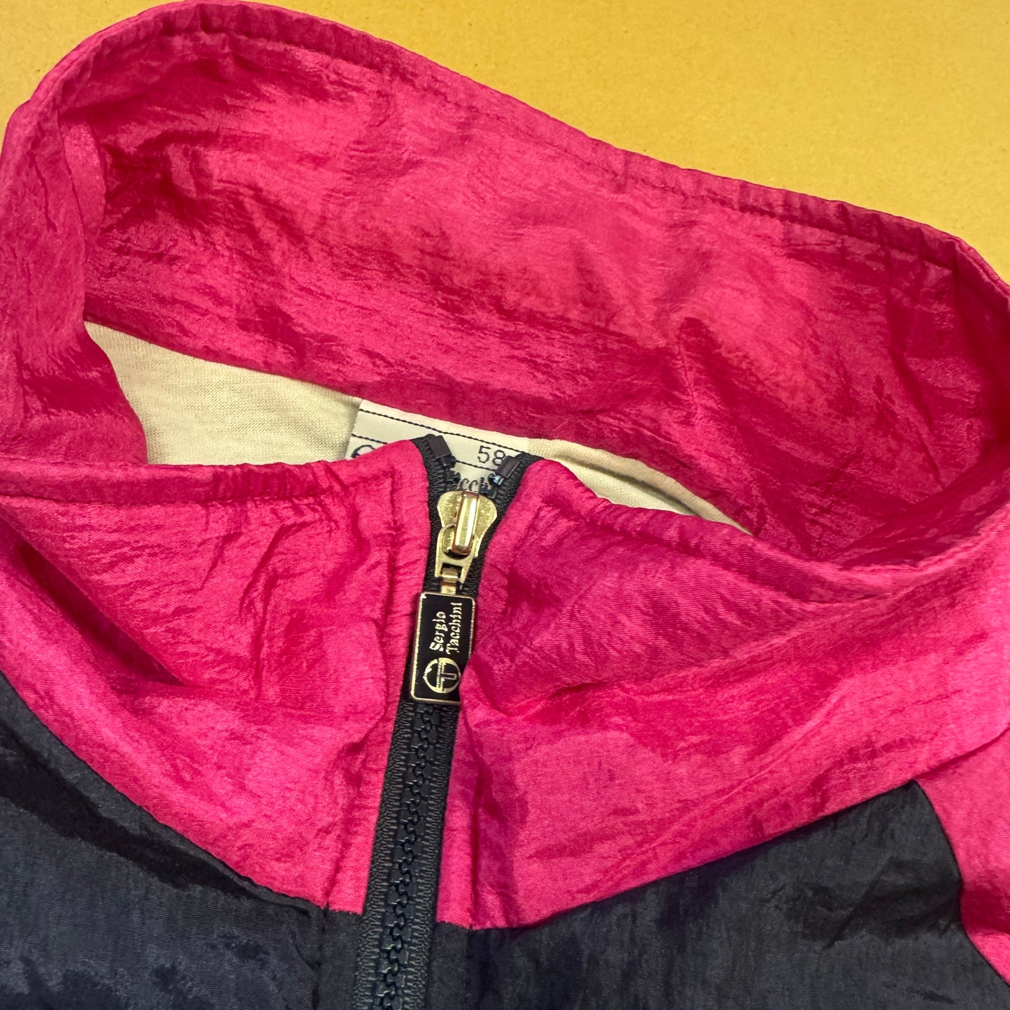 Sergio Tacchini athletic vintage track jacket