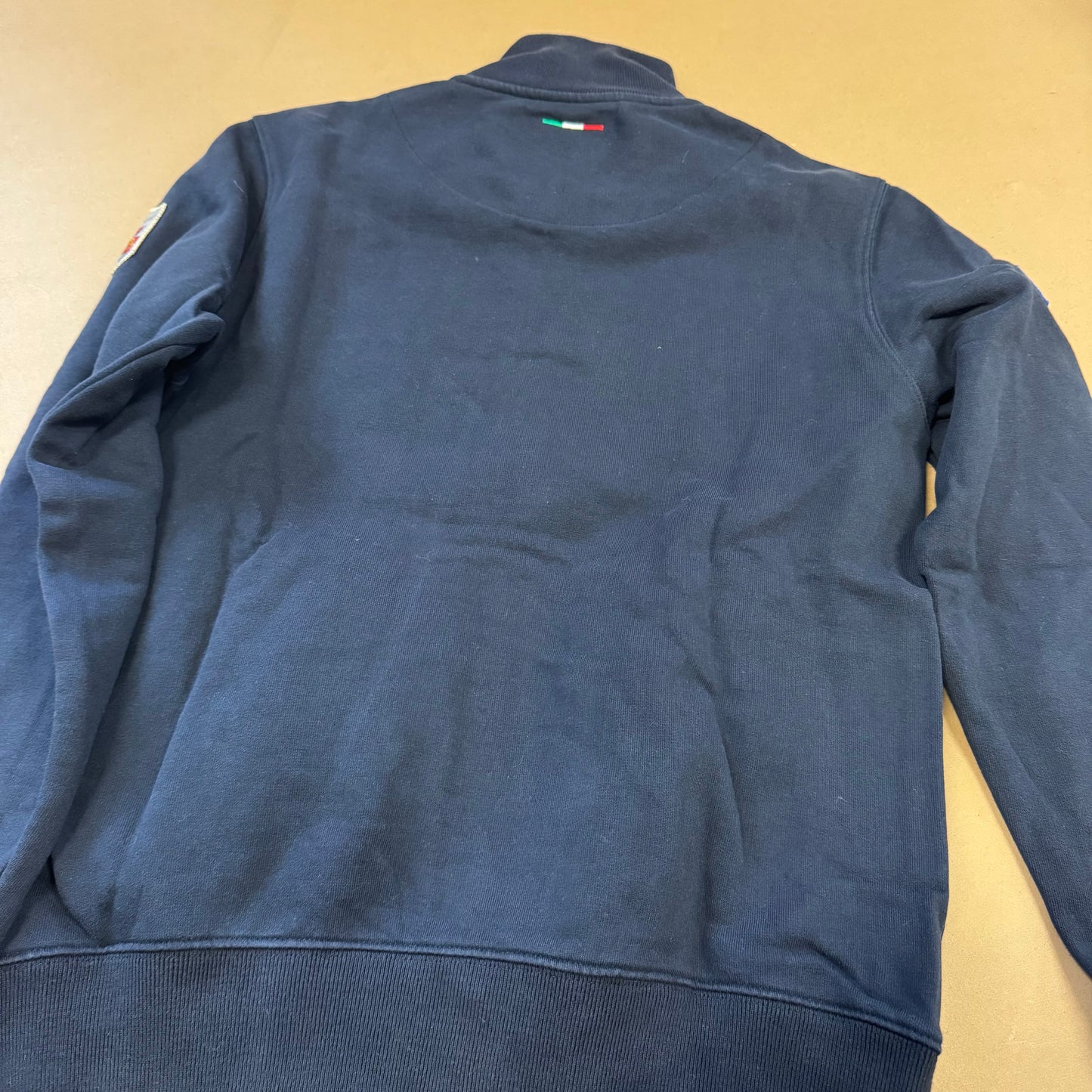 A.M. Aeronautica Militare blue zip-up jacket