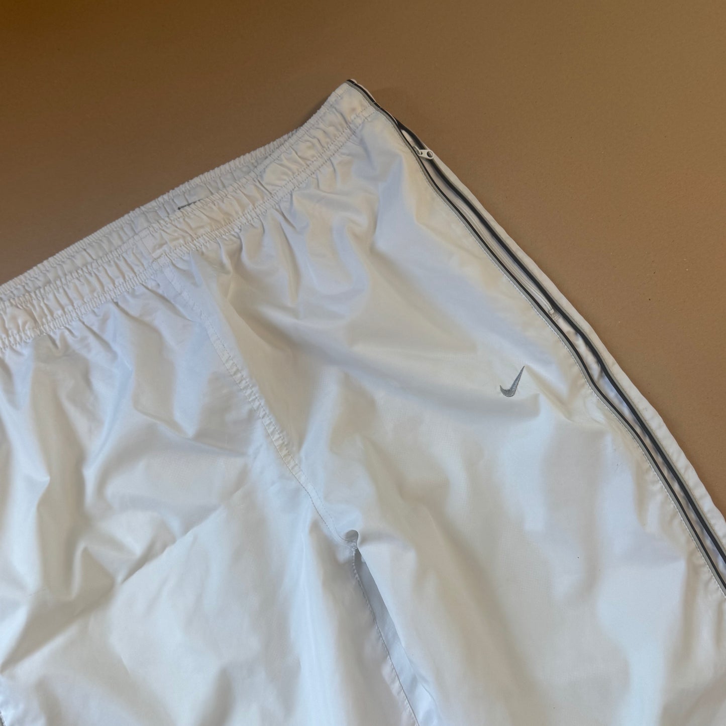 Nike vintage white retro trackpants