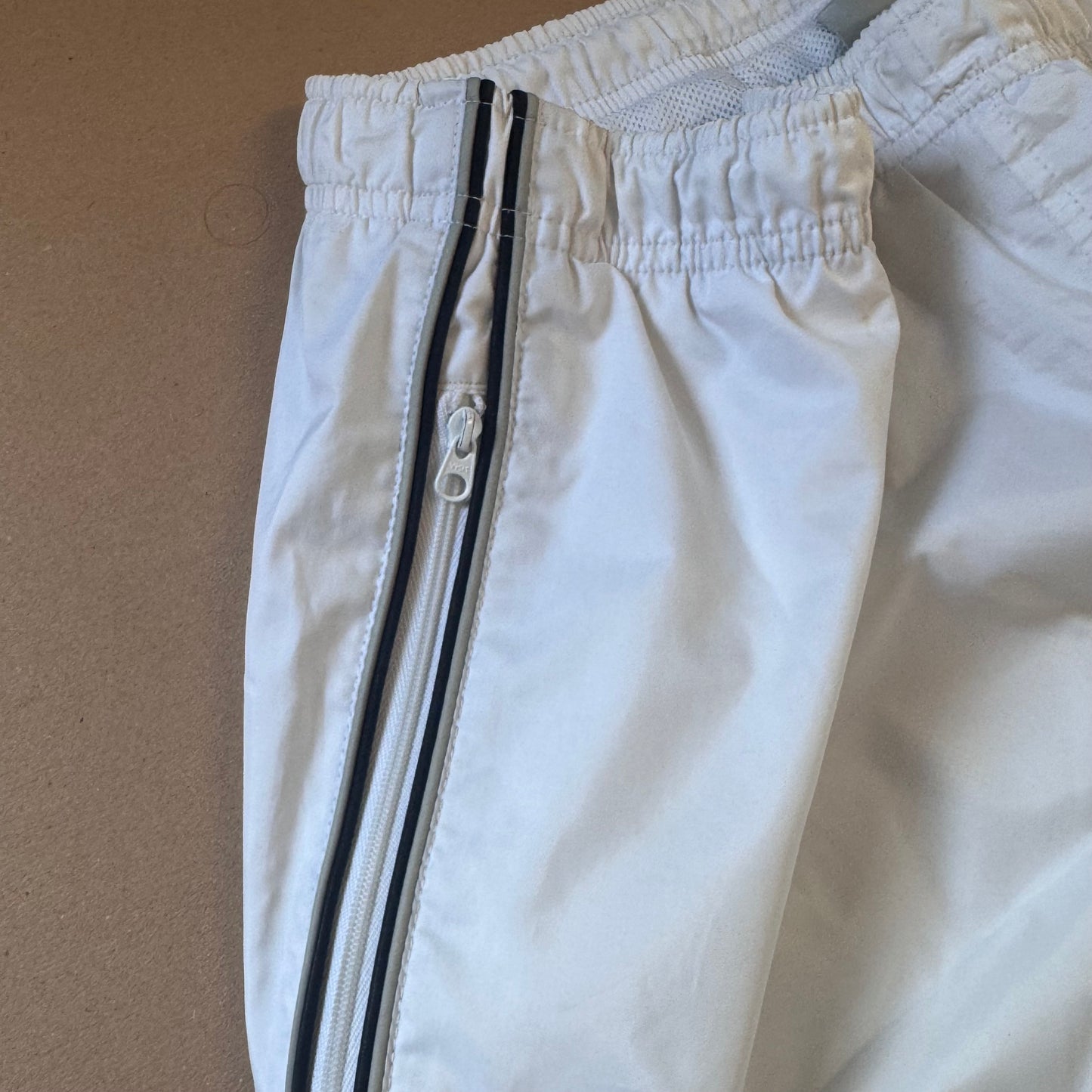 Nike vintage white retro trackpants