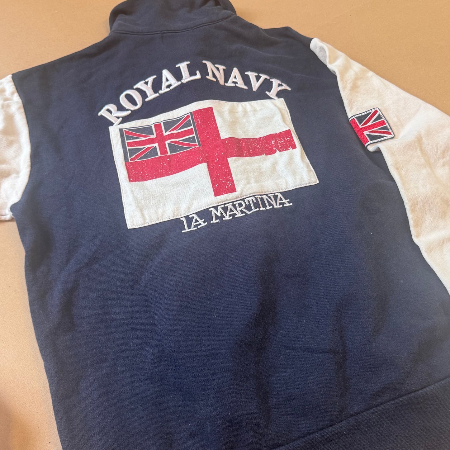 La Martina Royal Navy UK zip jacket