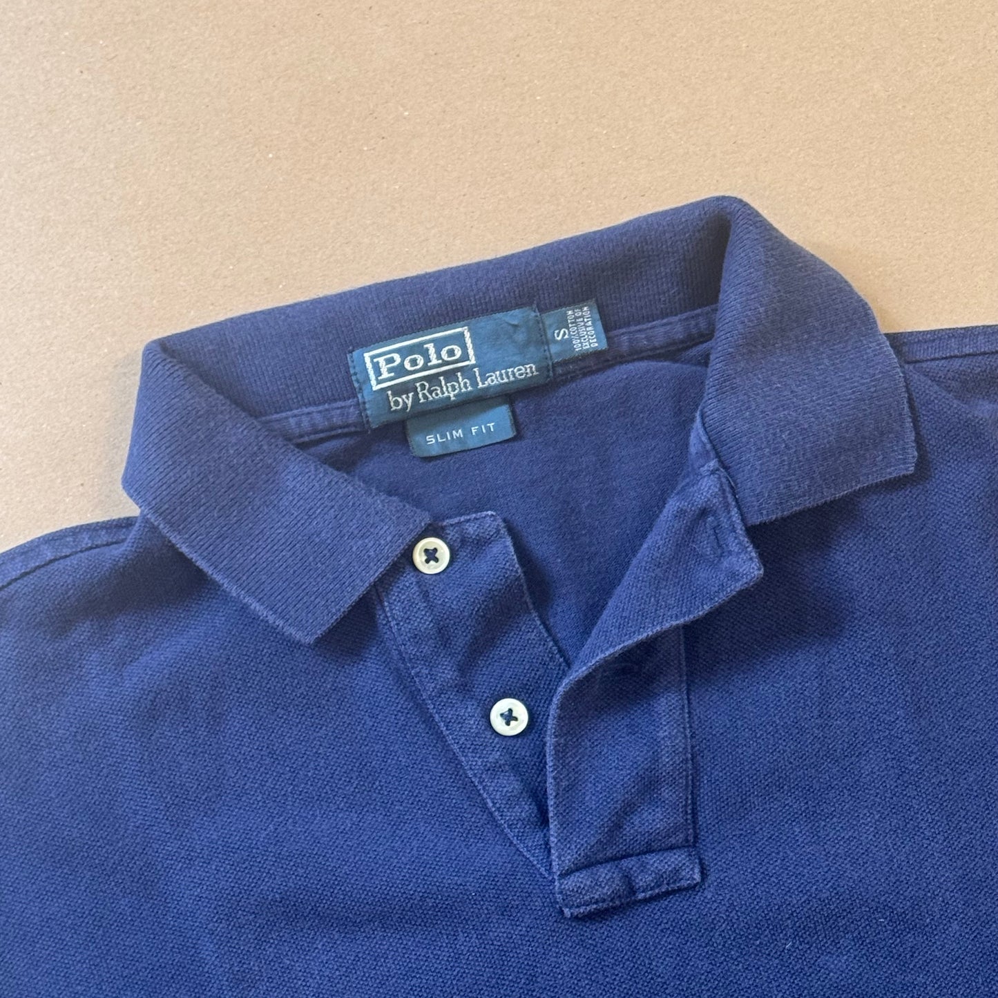 Polo Ralph Lauren classic blue retro shirt
