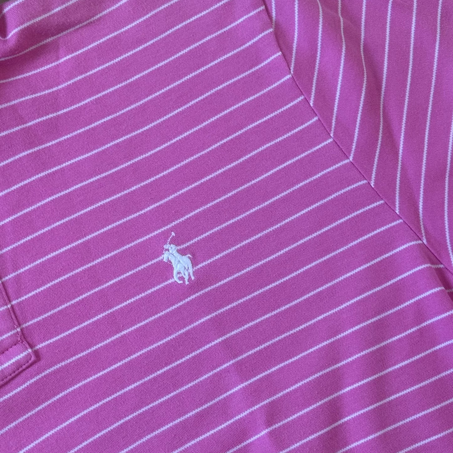 Polo Ralph Lauren pink striped vintage shirt