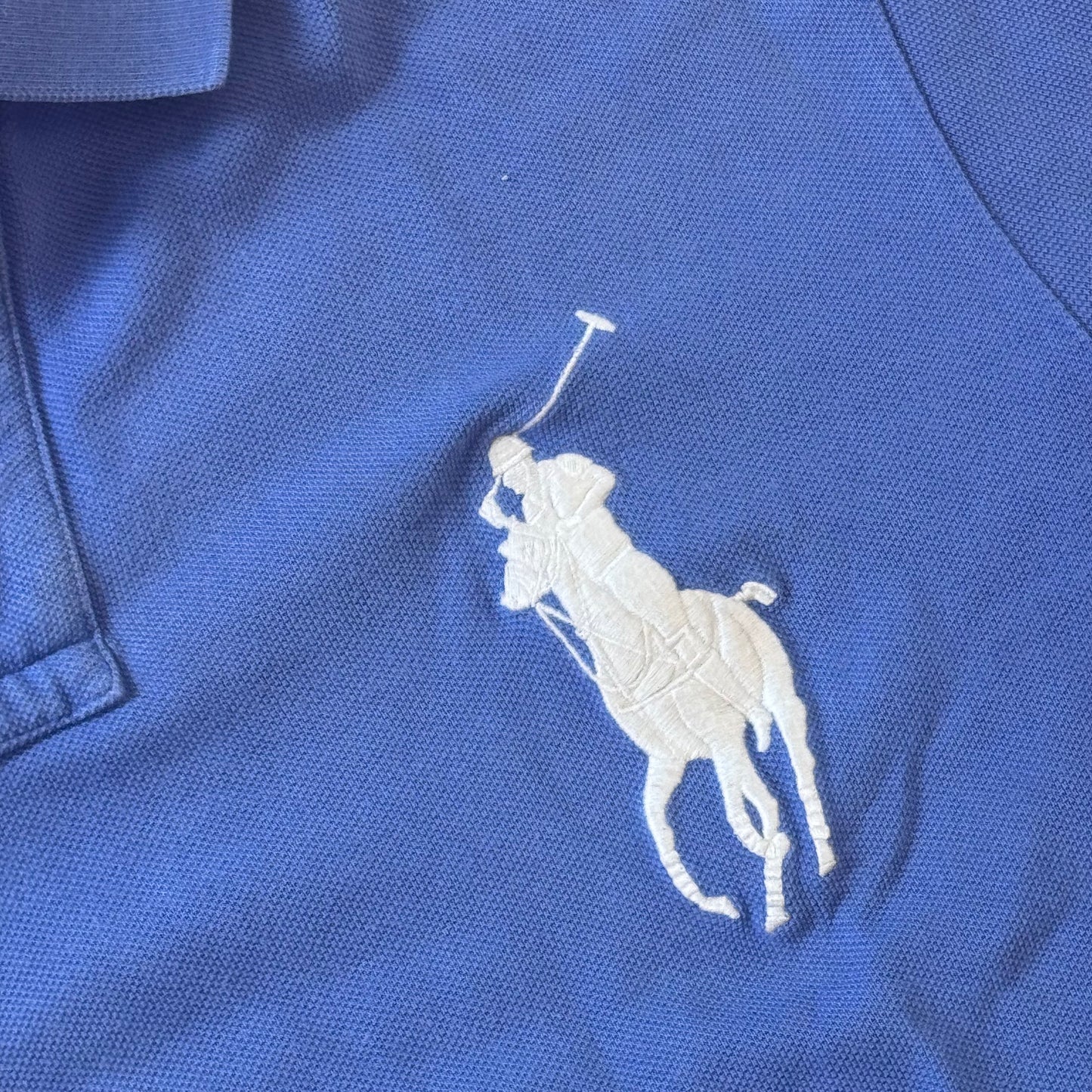 Ralph Lauren vintage Big Pony blue poloshirt