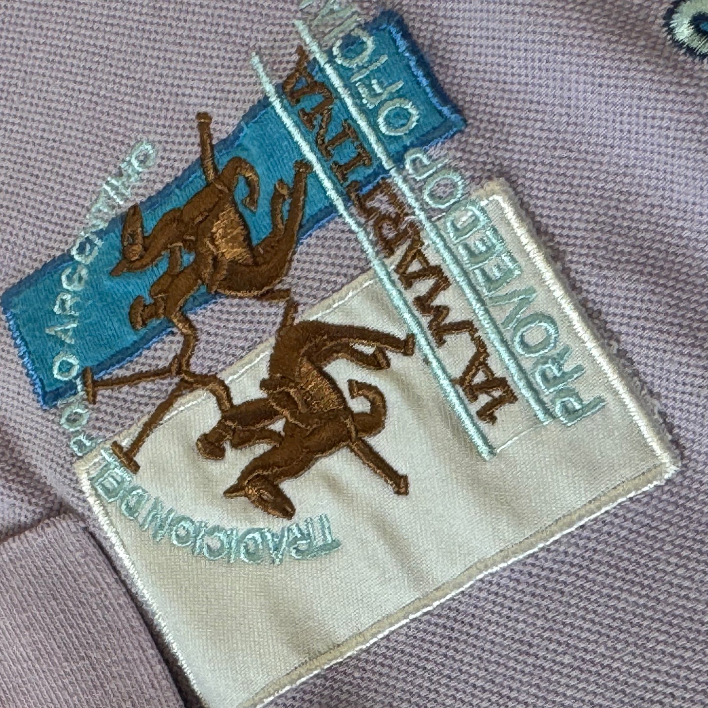 La Martina Pelican Caribbean poloshirt