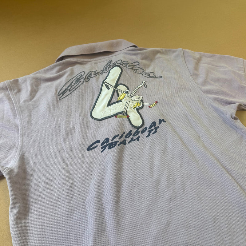Detailansicht: Sourced limited accessories and clothes La Martina Pelican Caribbean poloshirt – Logo, Nähte oder Material