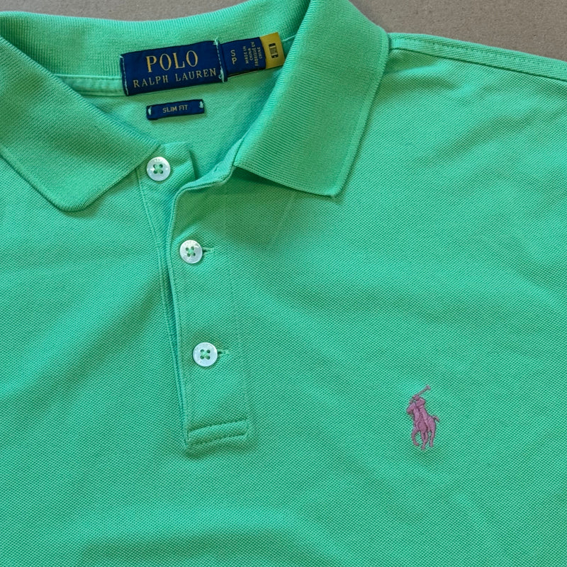Detailansicht: Sourced limited accessories and clothes Ralph Lauren polo shirt – Logo, Nähte oder Material