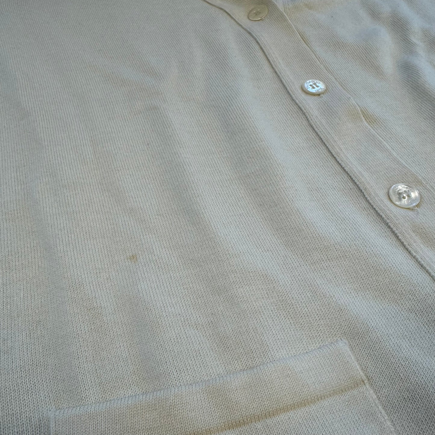 Burberry London vintage cream cardigan