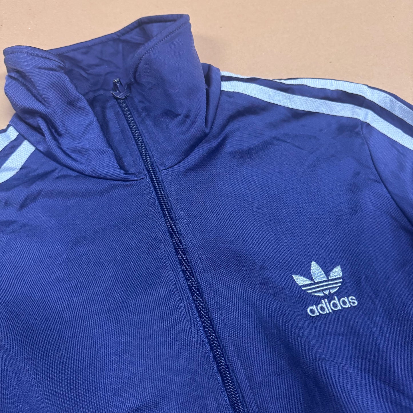 Adidas Firebird y2k purple track jacket