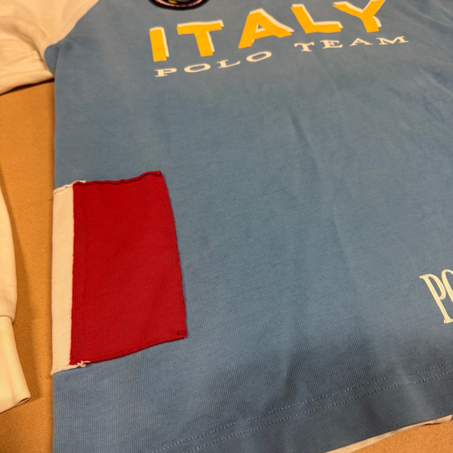 La Martina Euro Champions Italy longsleeve polo