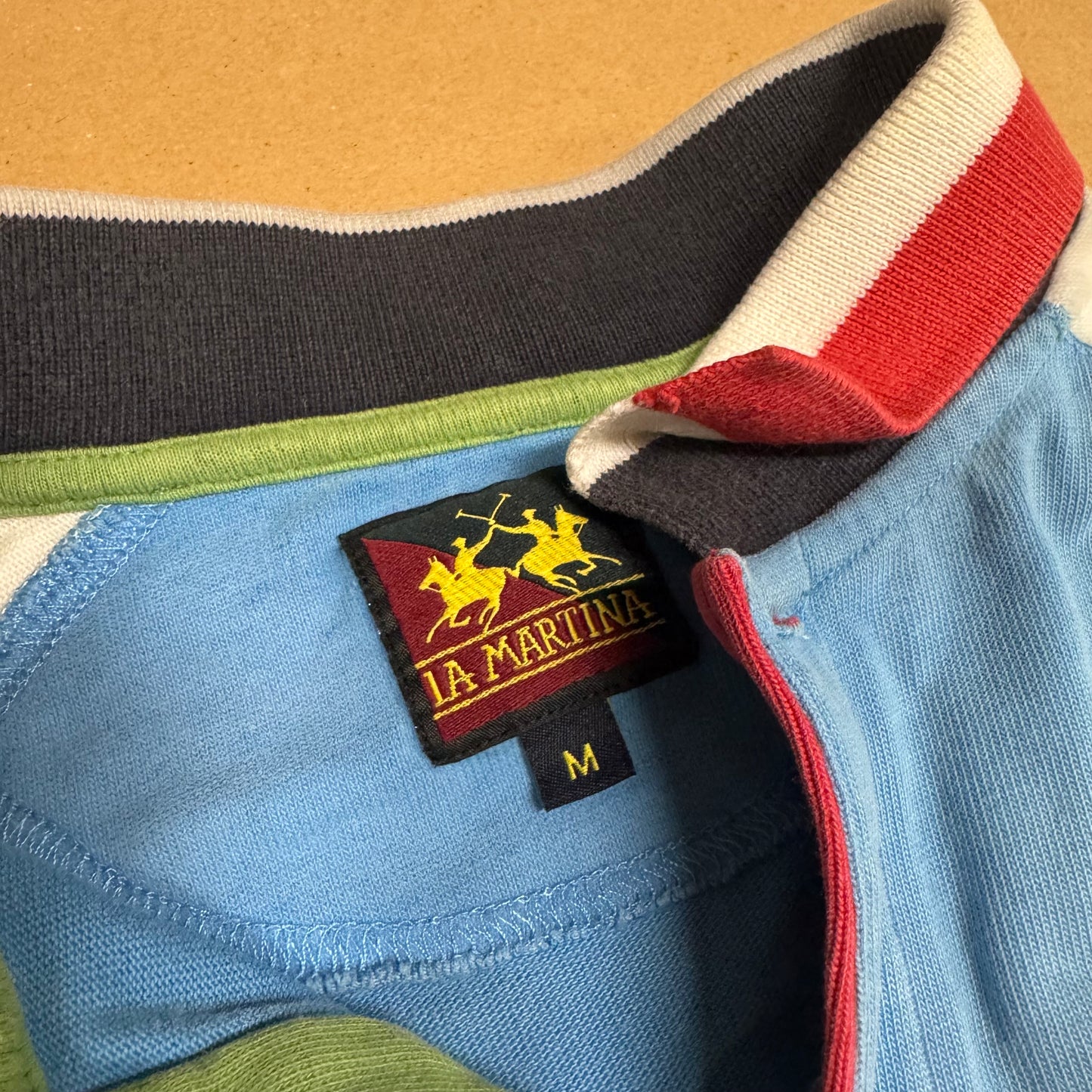 La Martina Euro Champions Italy longsleeve polo