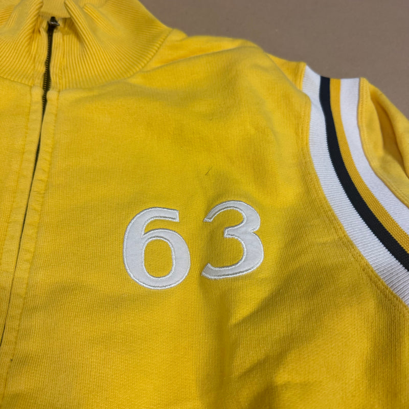 Detailansicht: Sourced limited accessories and clothes Cuba 63 streetwear zip-up jacket from Gaudi – Logo, Nähte oder Material