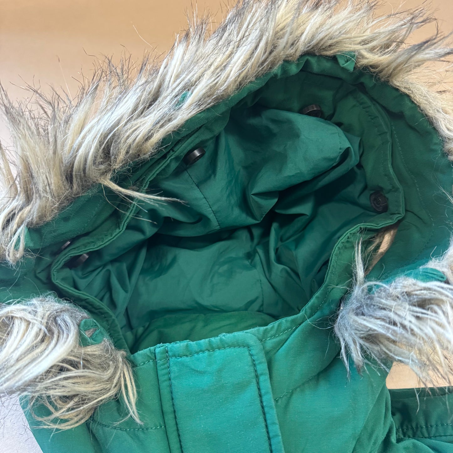 Abercrombie and Fitch green winter jacket