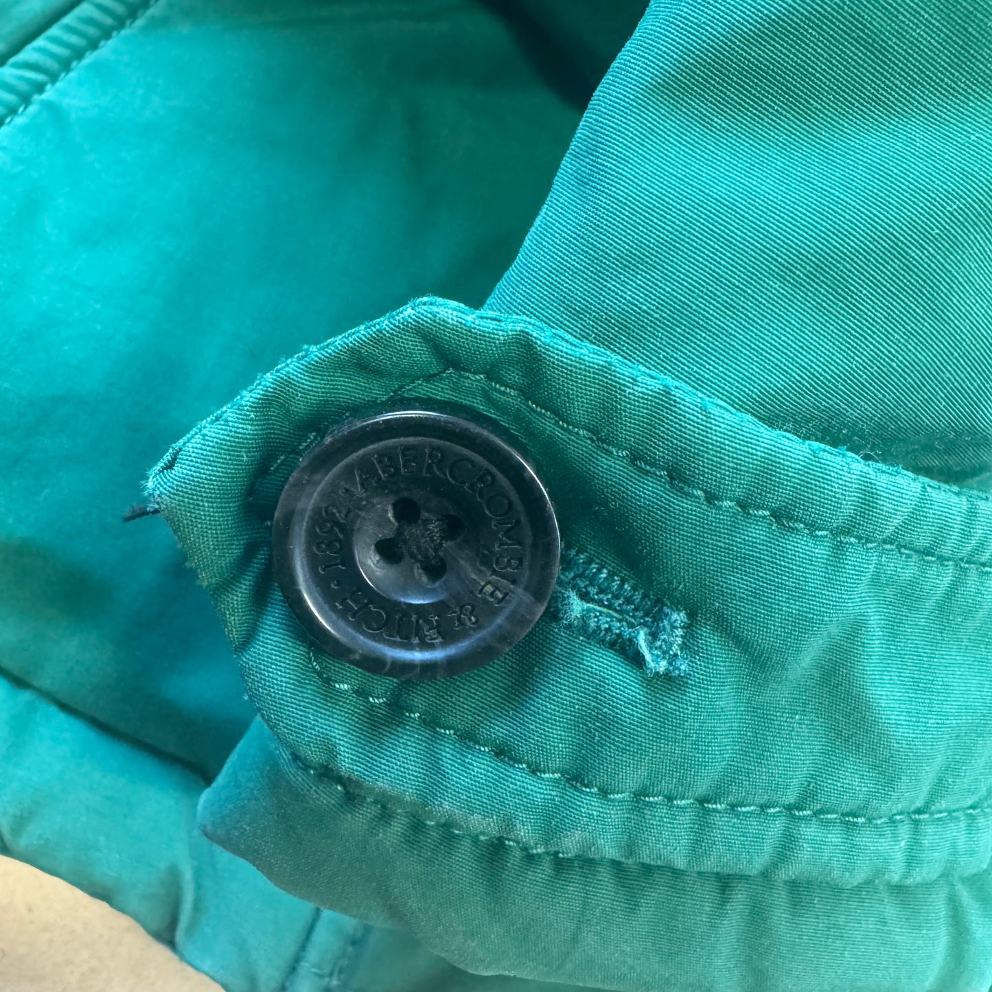 Abercrombie and Fitch green winter jacket