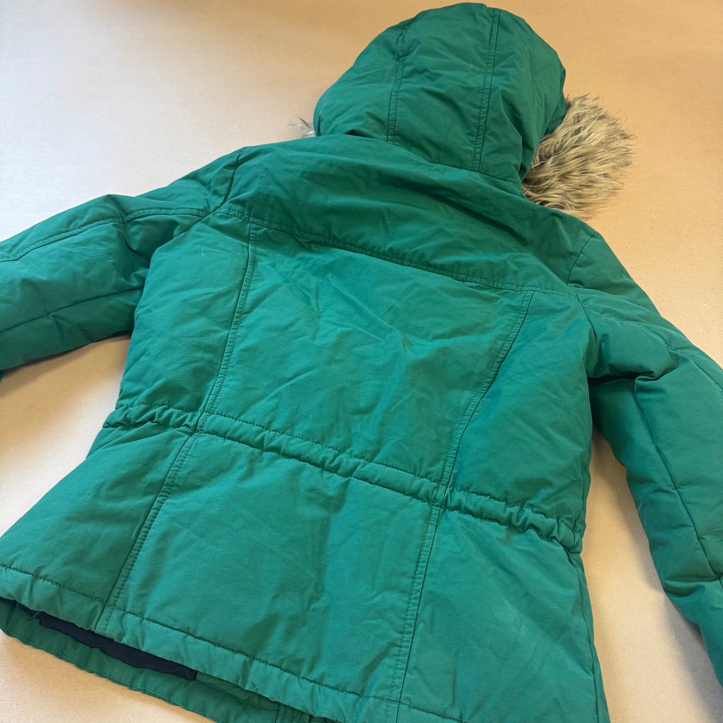 Abercrombie and Fitch green winter jacket