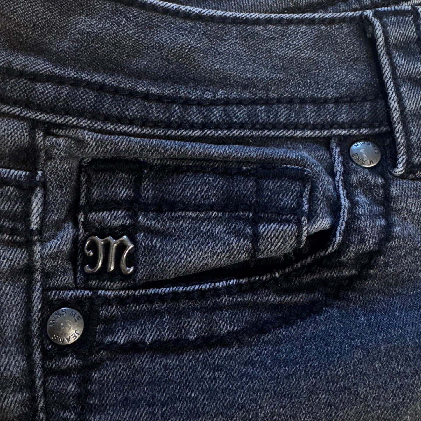 Miss Me plain wide leg bootcut jeans