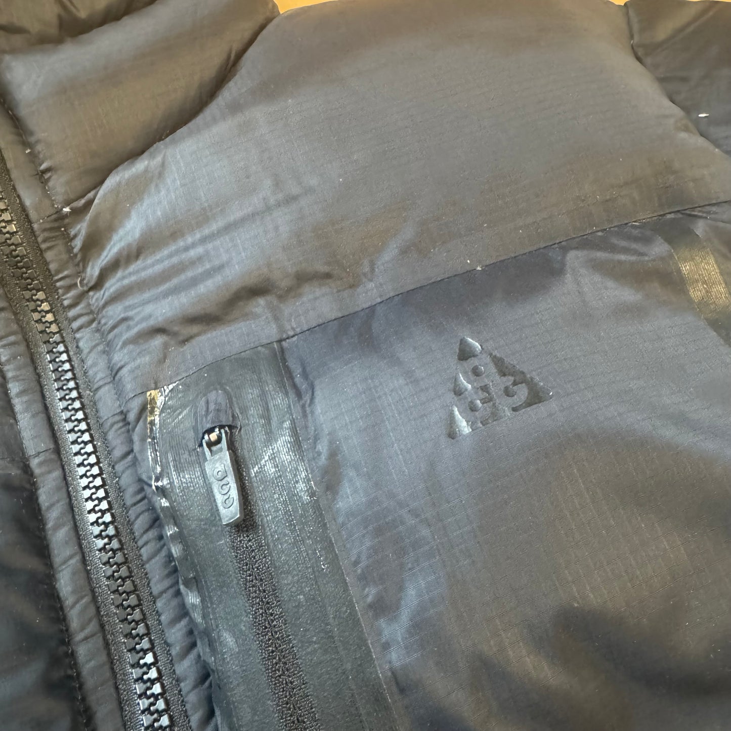 Nike ACG black puffer down jacket