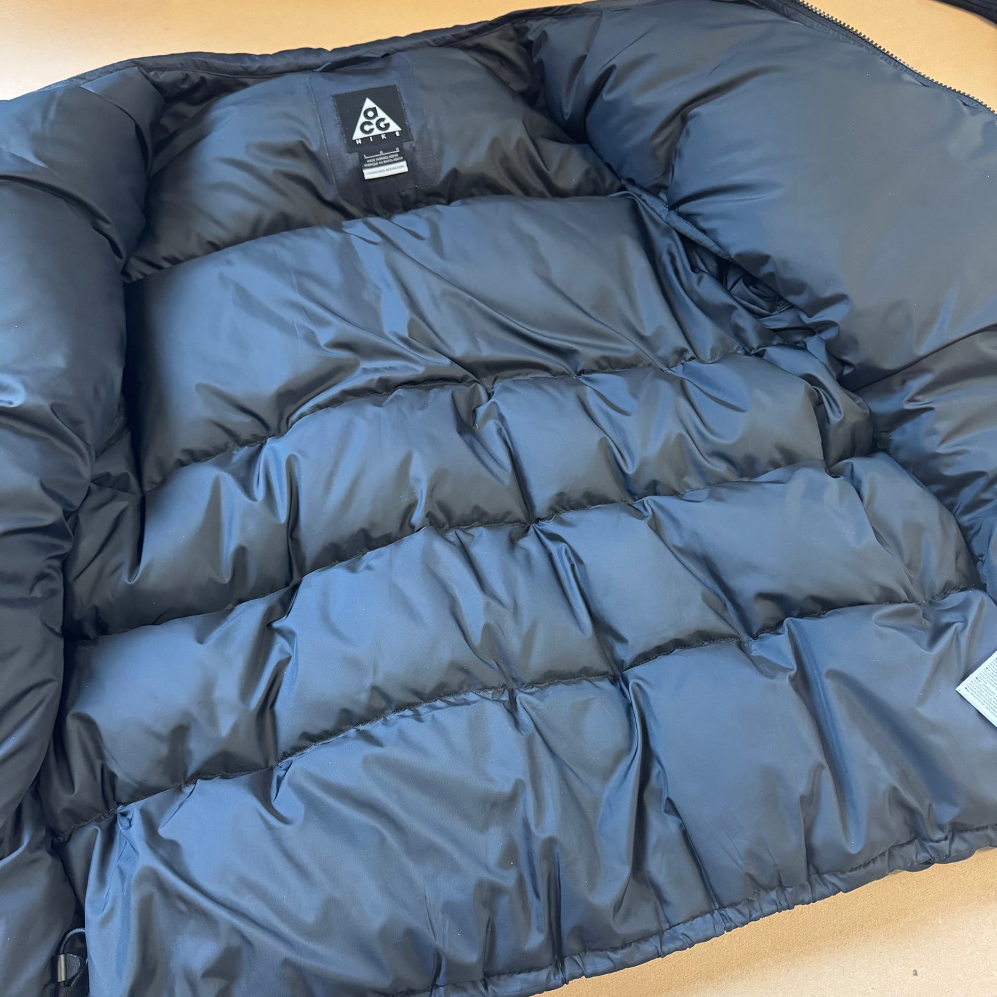 Nike ACG black puffer down jacket