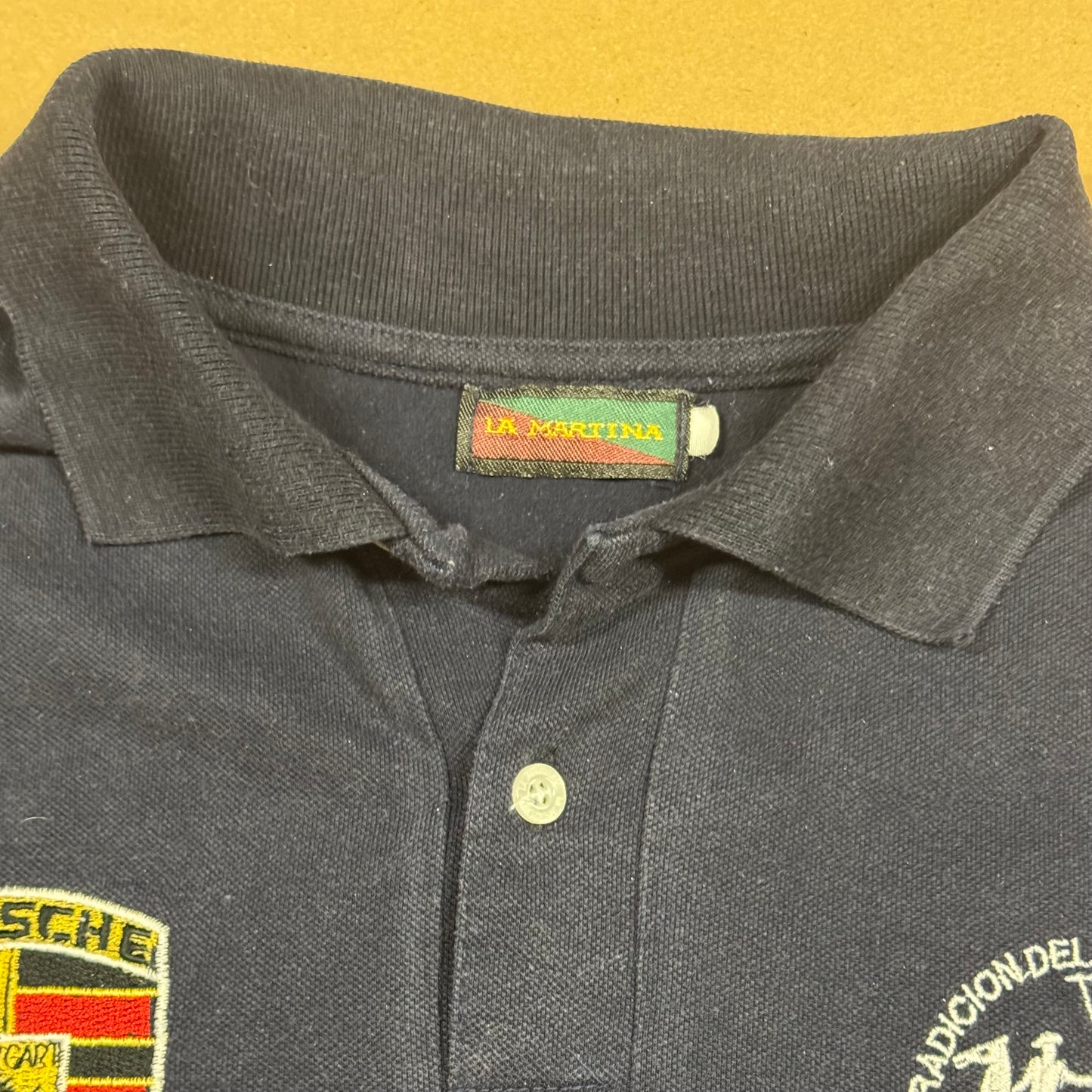 La Martina Porsche long-sleeve polo