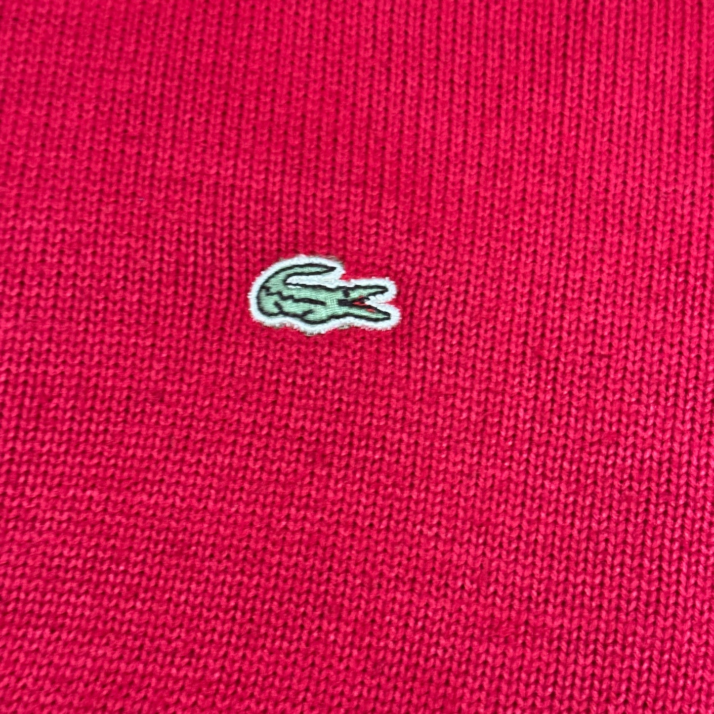 Lacoste knitted crewneck sweatshirt