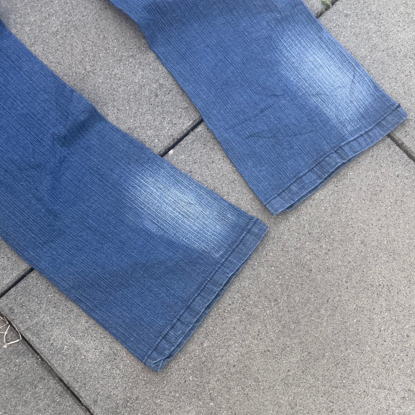 Lee Cooper wide leg stone washed jeans