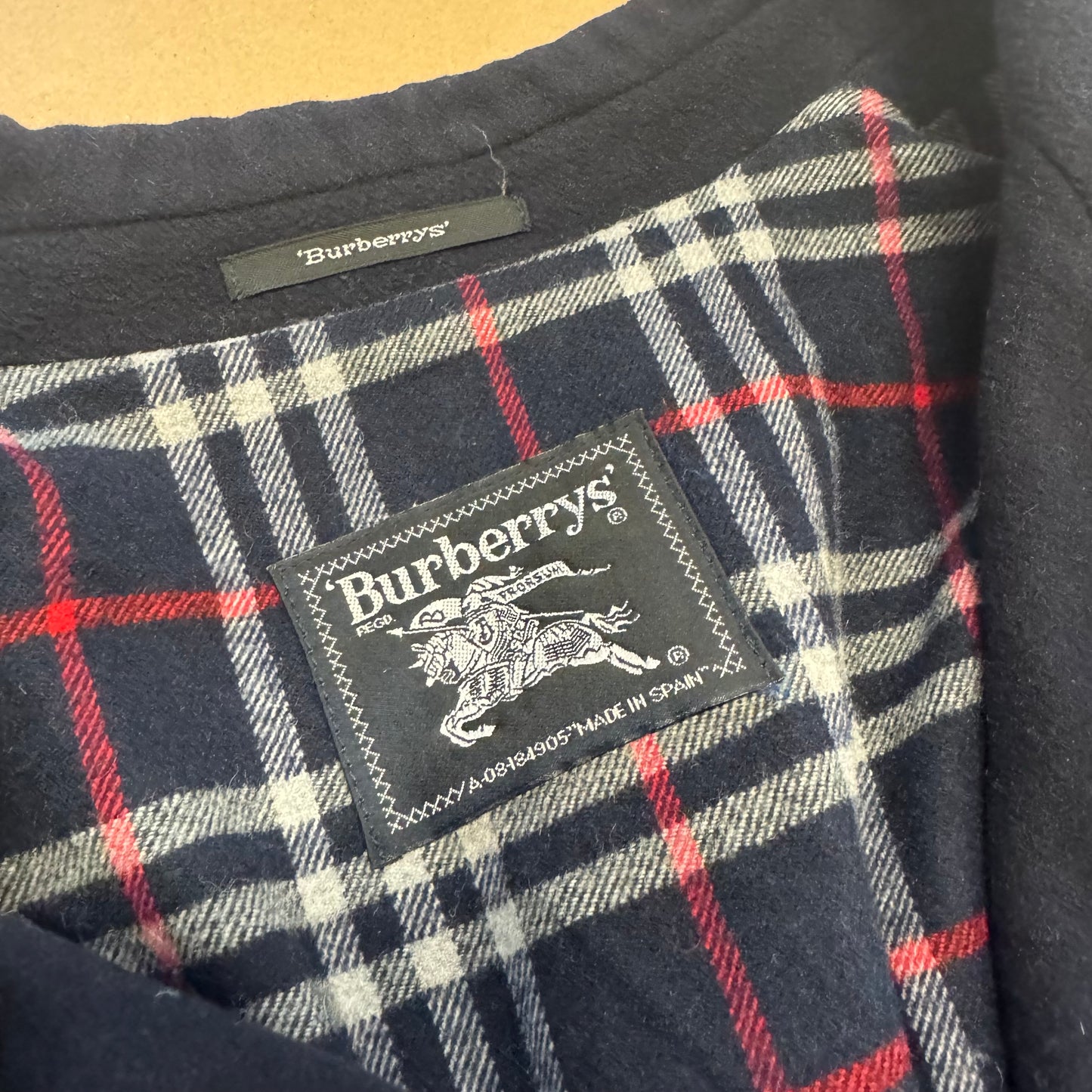 Burberry’s vintage winter coat