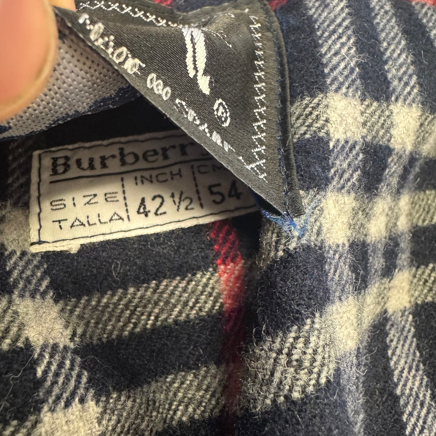 Burberry’s vintage winter coat