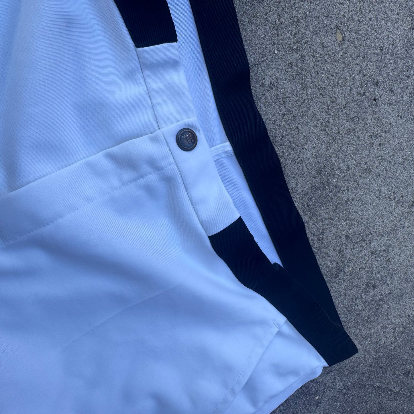 Fila sportswear white tennis-shorts