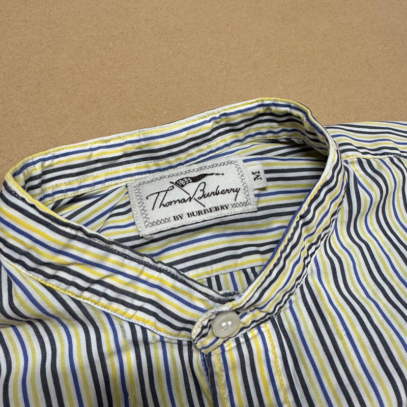 Detailansicht: Sourced limited accessories and clothes Thomas Burberry vintage striped chemise – Logo, Nähte oder Material