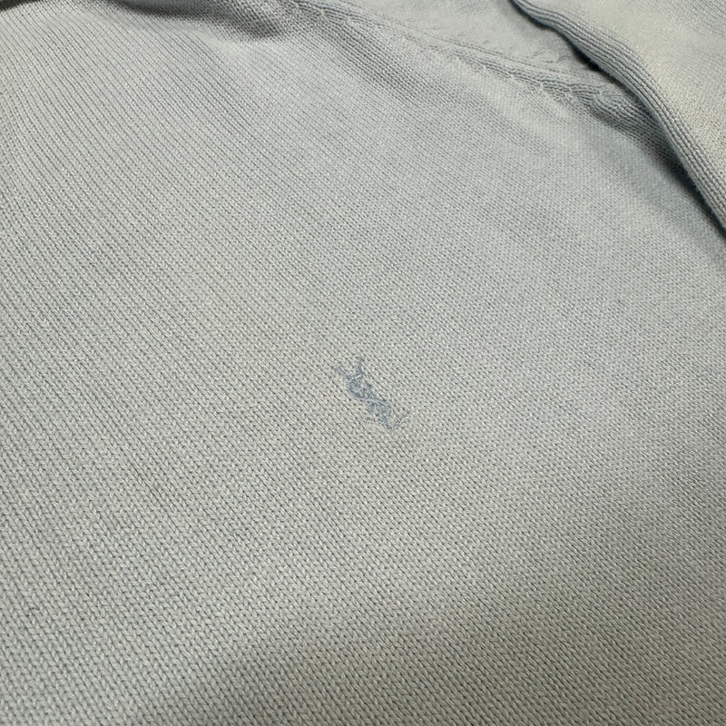 Detailansicht: Sourced limited accessories and clothes Yves Saint Laurent knitted v-neck sweatshirt – Logo, Nähte oder Material