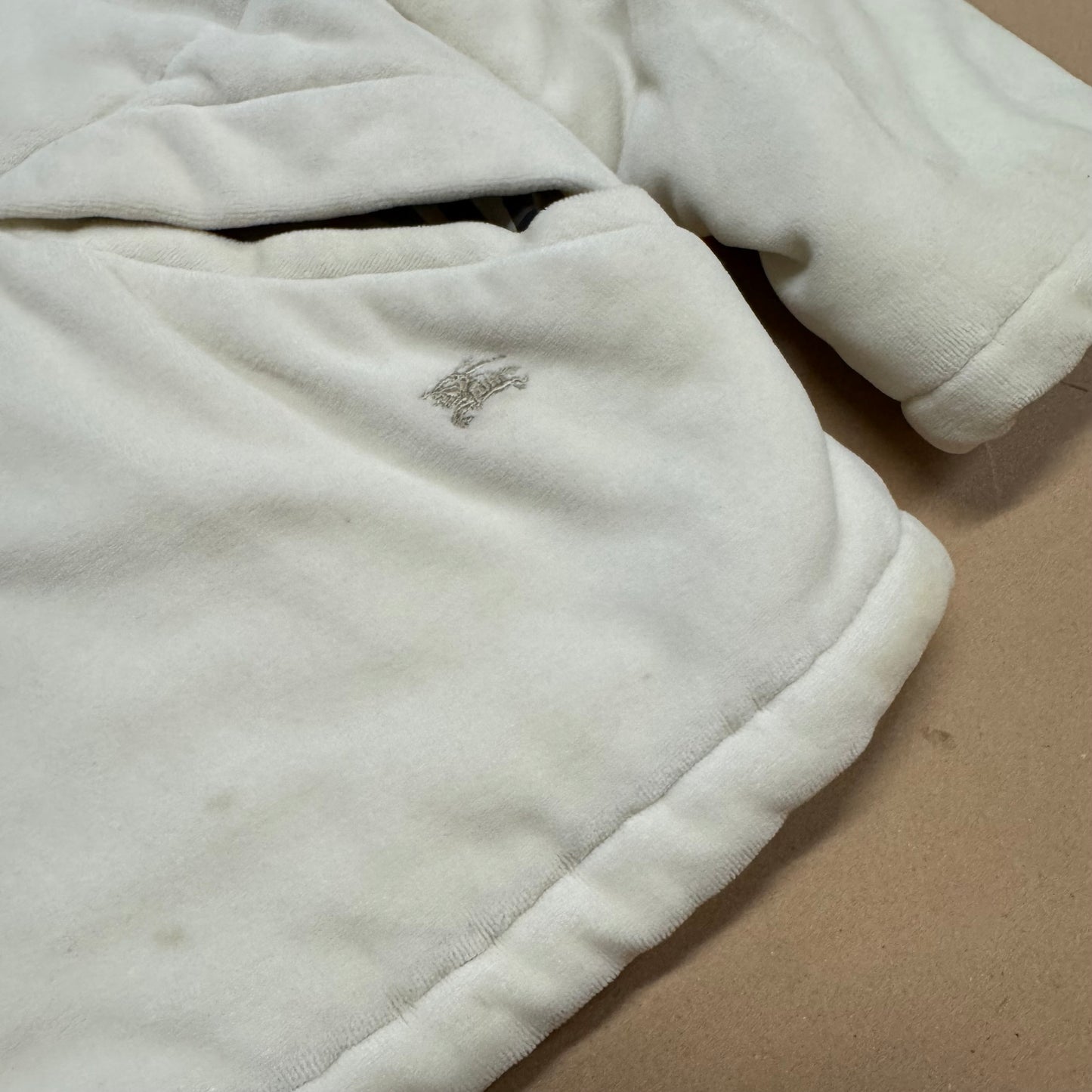 Burberry’s cream vintage coat