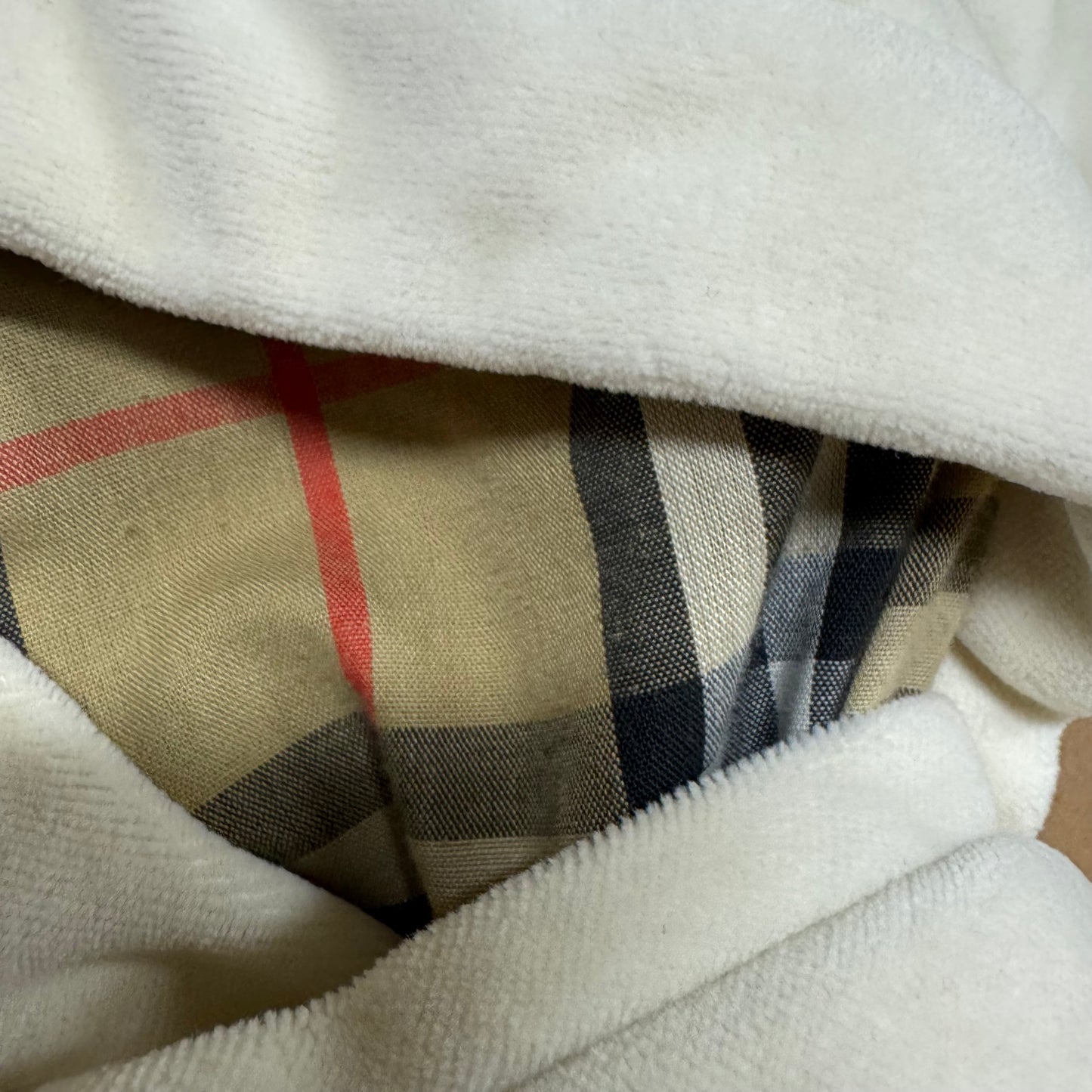 Burberry’s cream vintage coat