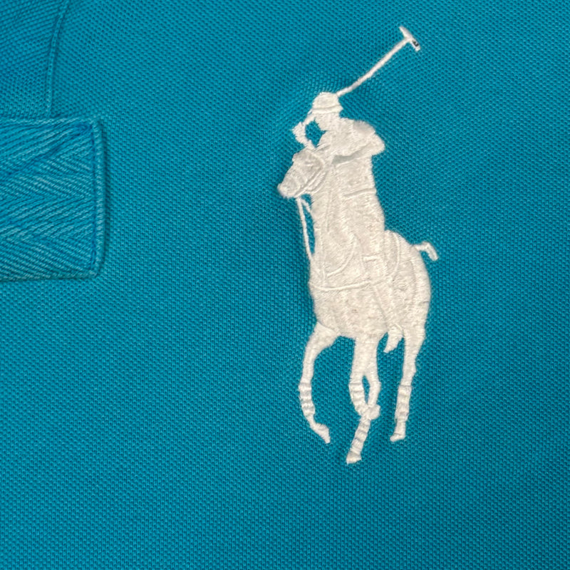 Detailansicht: Sourced limited accessories and clothes Ralph Lauren New York polo shirt – Logo, Nähte oder Material