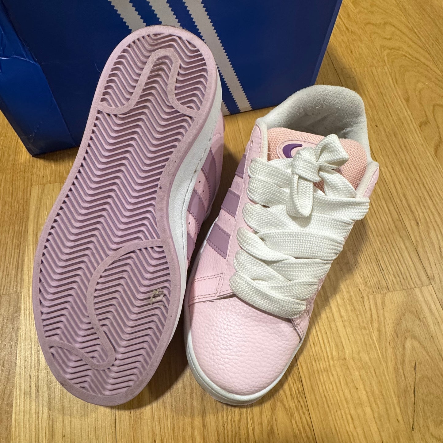 Adidas Campus pink sneakers