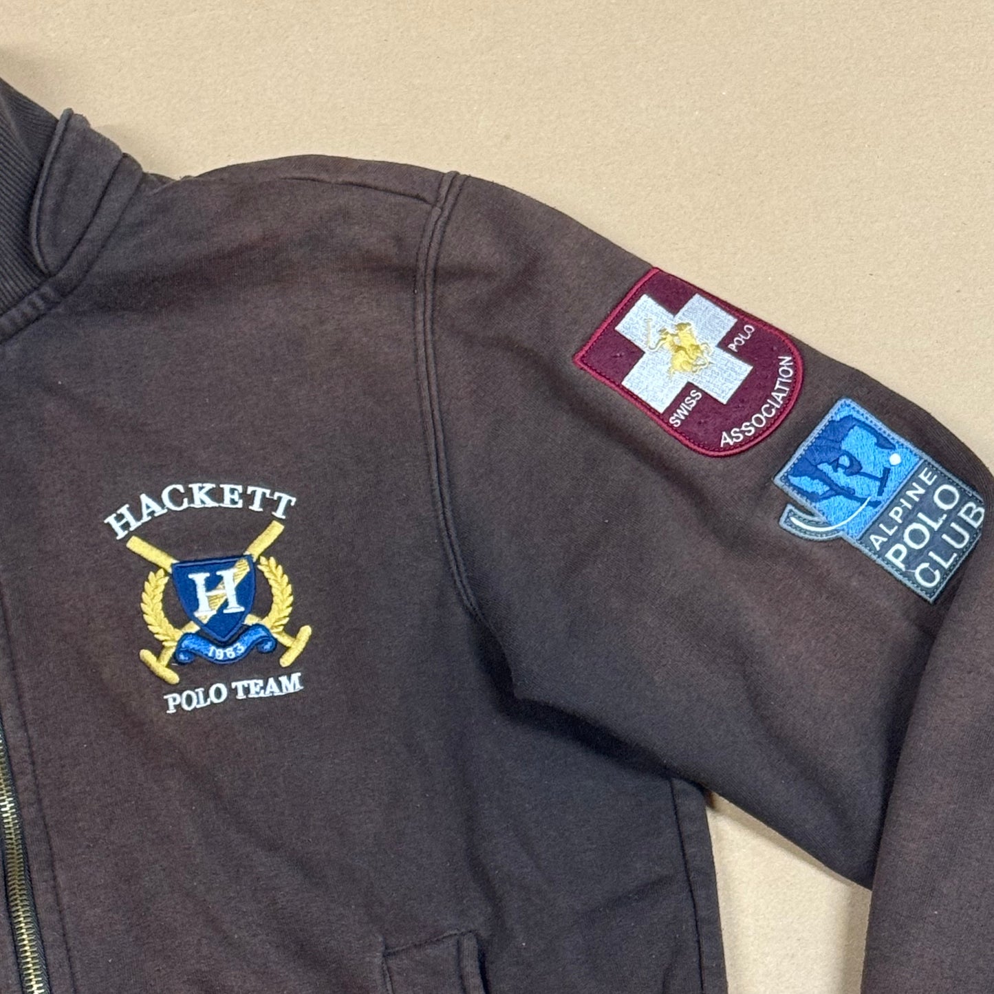 Hackett Swiss Polo Association Klosters 1 zip-up