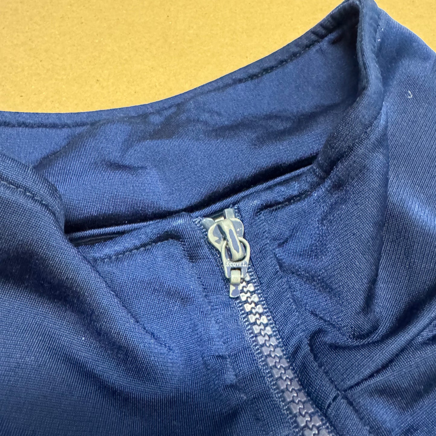 Vintage 90s Adidas blue track jacket