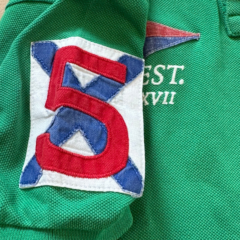 Detailansicht: Sourced limited accessories and clothes Polo Ralph Lauren shirt green – Logo, Nähte oder Material