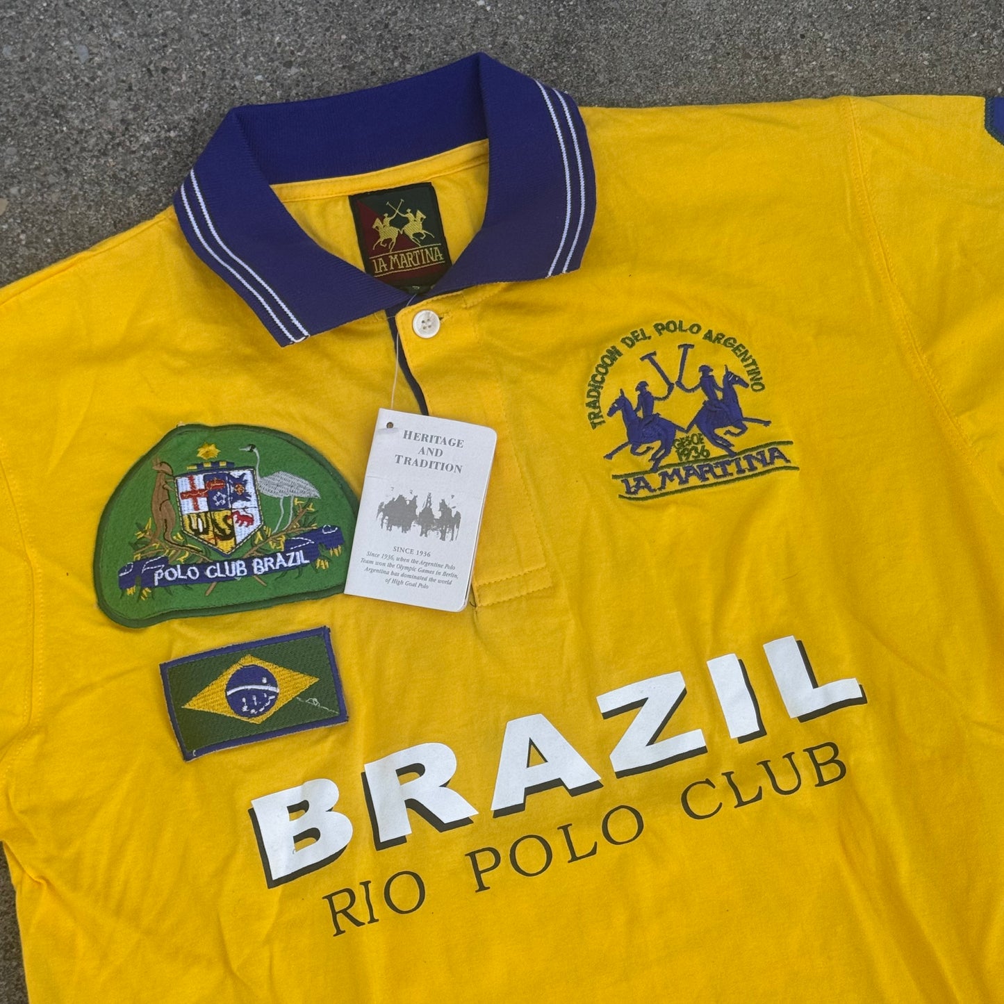 La Martina Brazil streetwear poloshirt
