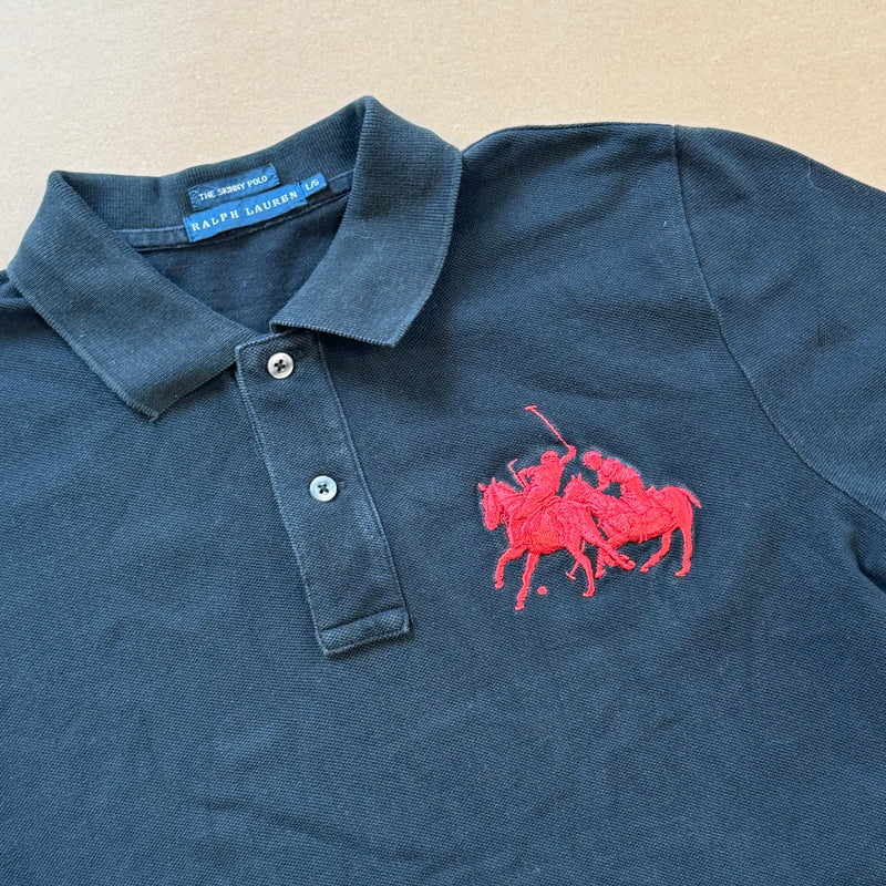 Detailansicht: Sourced limited accessories and clothes Ralph Lauren vintage polo – Logo, Nähte oder Material